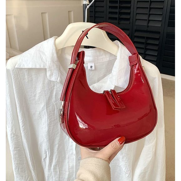 Crescent Shoulder Bags Retro Y2K 90S Hobo Handbags Top Handle Y2K :) - Picture 3 of 8